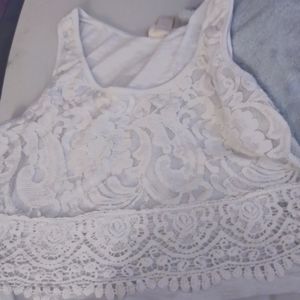 Crop top med Junior's